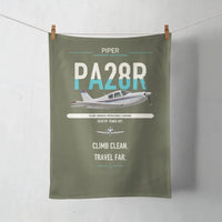 Thumbnail for Piper PA-28R Arrow III design on green army towel