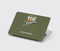 Thumbnail for Dassault Super Étendard design on green army MacBook case
