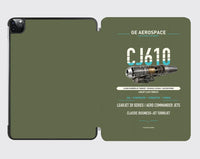 Thumbnail for CJ610 design on green army ipad tablet case
