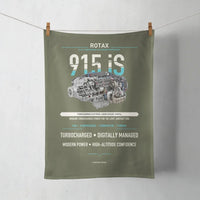 Thumbnail for 915 iS design on green army towel