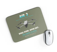 Thumbnail for DJI Air 3 design on green army rectangle mouse pad