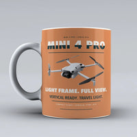 Thumbnail for Mini 4 Pro Mug design on orange dji