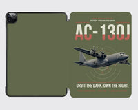 Thumbnail for AC-130J Ghostrider design on green army ipad tablet case