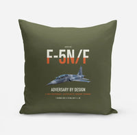 Thumbnail for F-5N F Adversary design on green army pillow
