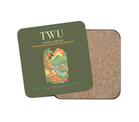 Thumbnail for Tawau Airport (TWU) design on green army 1 piece coaster