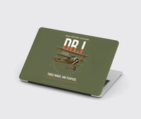 Thumbnail for Fokker Dr.I design on green army MacBook case