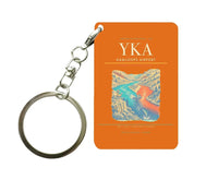 Thumbnail for Kamloops Airport (YKA) design on orange key chain