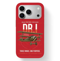 Thumbnail for Fokker Dr.I design on red magsafe iphone case, for iPhone 17 Pro