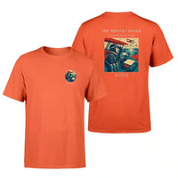 Thumbnail for VINTAGE G4337 - The Mirage Chaser - Double-Side T-Shirt design on orange double side t shirt