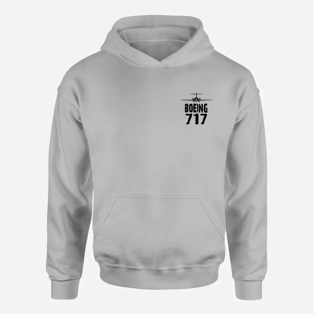 Customisable Boeing 717 Hoodie - view 14