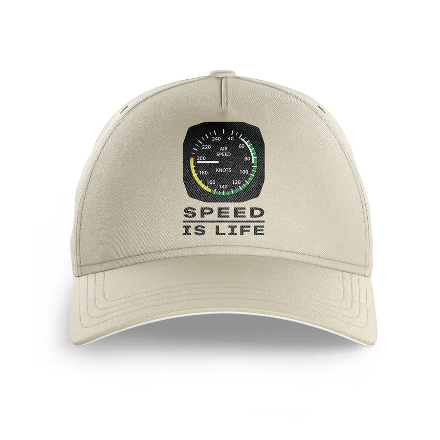 Speed Is Life printed hat - view 14