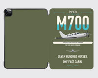 Thumbnail for Piper M700 Fury design on green army ipad tablet case