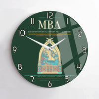 Thumbnail for Moi International Airport (MBA) design on dark green no frame wall clock