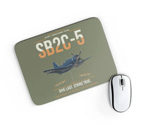 Thumbnail for SB2C-5 Helldiver design on green army rectangle mouse pad