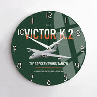Thumbnail for Handley Page Victor K.2 design on dark green no frame wall clock