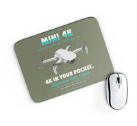 Thumbnail for DJI Mini 4K design on green army rectangle mouse pad