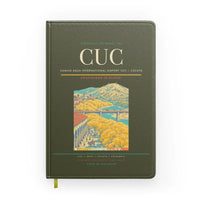 Thumbnail for Camilo Daza International Airport (CUC) design on green army notebook