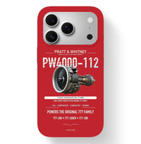 Thumbnail for PW4000-112 Case design on red iphone case