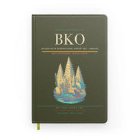 Thumbnail for Modibo Keita International Airport (BKO) design on green army notebook