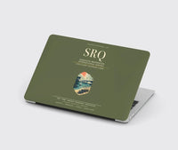 Thumbnail for Sarasota Bradenton International Airport (SRQ) design on green army MacBook case