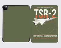 Thumbnail for BAC TSR-2 design on green army ipad tablet case