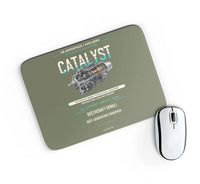 Thumbnail for CATALYST design on green army rectangle mouse pad
