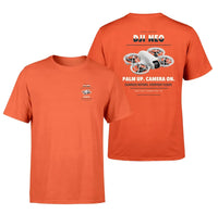 Thumbnail for DJI Neo design on orange t shirt
