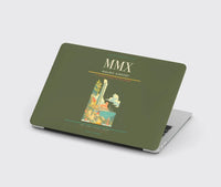 Thumbnail for Malmo Airport (MMX) design on green army MacBook case