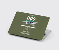 Thumbnail for Tecnam P92 Echo MkII design on green army MacBook case