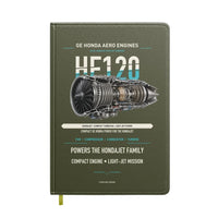 Thumbnail for HF120 design on green army notebook