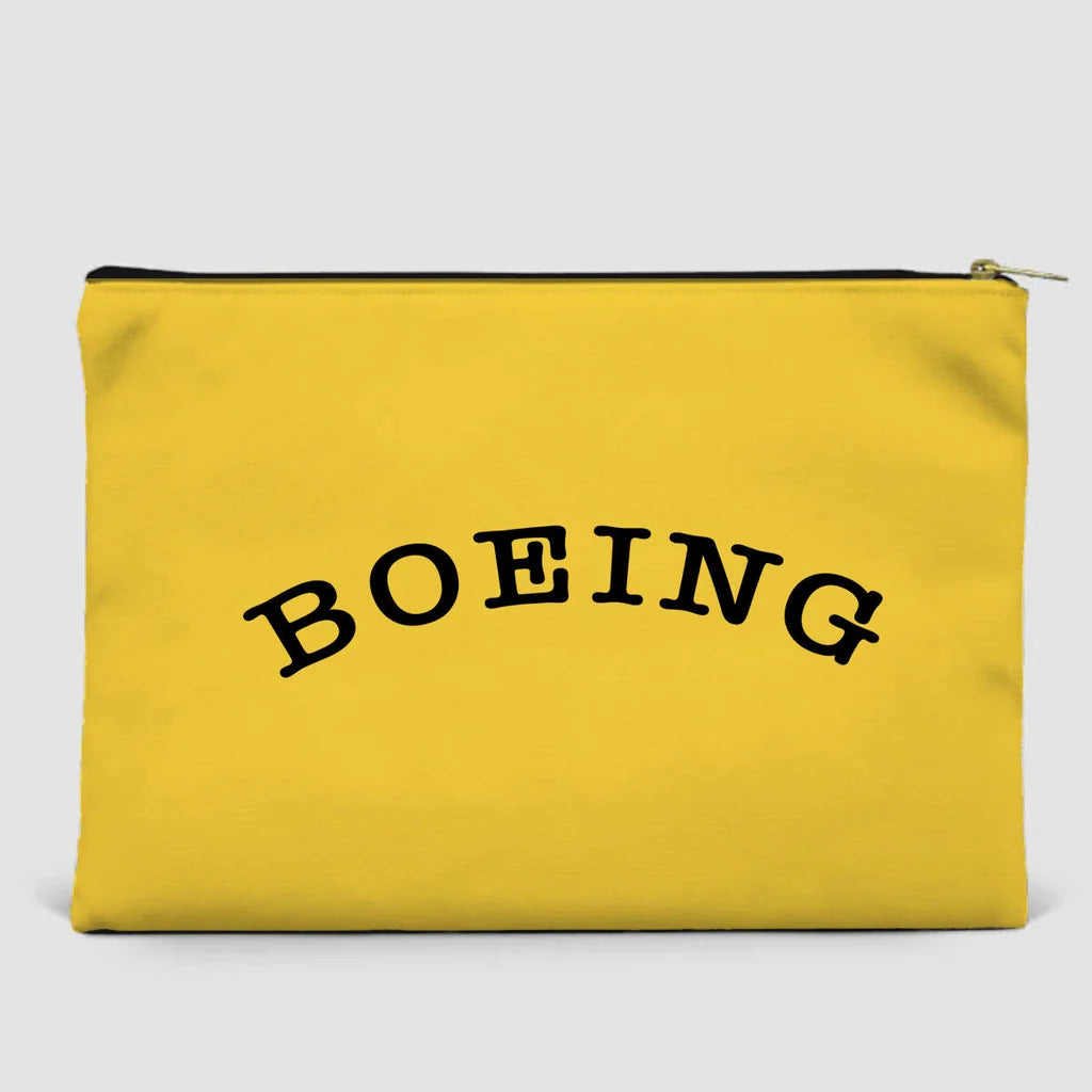 BOEING Text Zipper Pouch - view 14