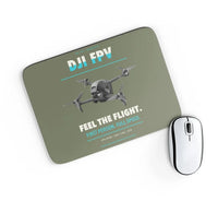 Thumbnail for DJI FPV design on green army rectangle mouse pad