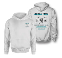 Thumbnail for DJI Agras T100 design on white hoodie