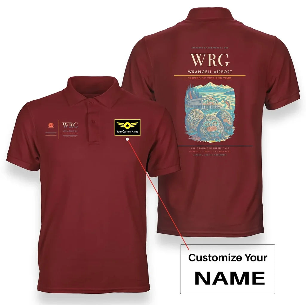 Wrangell Airport WRG Red+Name