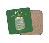 Thumbnail for Ankara Esenboga Airport ESB Coaster 1-Piece - Green