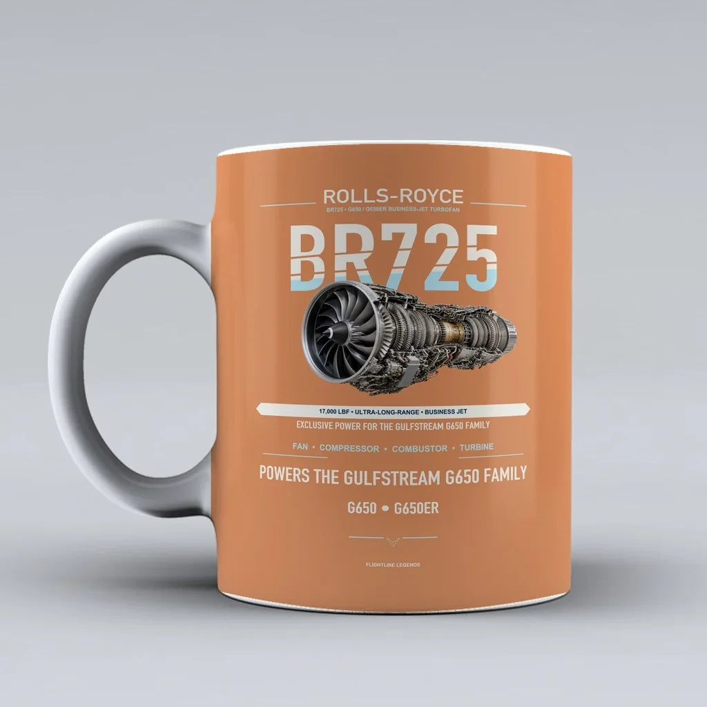 Mug design on orange br725