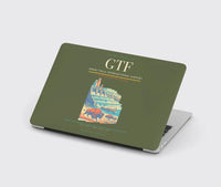 Thumbnail for Great Falls International Airport (GTF) design on green army MacBook case