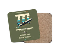 Thumbnail for Boeing 777-9 design on green army 1 piece coaster