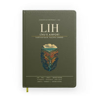 Thumbnail for Līhuʻe Airport (LIH) design on green army notebook
