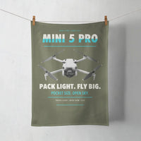 Thumbnail for DJI Mini 5 Pro design on green army towel