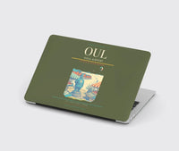 Thumbnail for Oulu Airport (OUL) design on green army MacBook case
