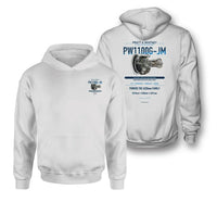 Thumbnail for PW1100G-JM design on white hoodie
