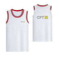 Thumbnail for CPT & 4 Lines Designed Basketball Style Sports Tank Tops - view 14