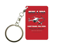 Thumbnail for DJI Mini 4 Pro Key Chain design on red key chain