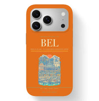 Thumbnail for Belem Airport (BEL) design on orange iPhone 17 Pro MagSafe case