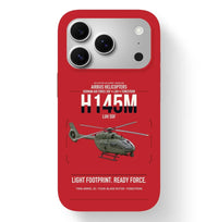 Thumbnail for Airbus Helicopters H145M LUH SOF design on red magsafe iphone case, for iPhone 17 Pro