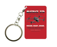 Thumbnail for DJI Matrice 3TD Key Chain design on red key chain