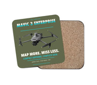 Thumbnail for DJI Mavic 3 Enterprise design on green army 1 piece coaster