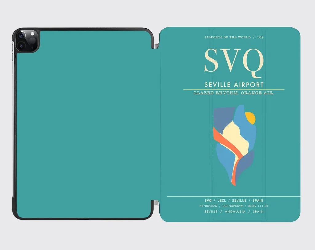 Seville Airport SVQ - Turquoise