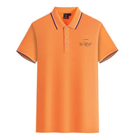 Thumbnail for Customisable How Planes Fly Polo Shirt - view 14